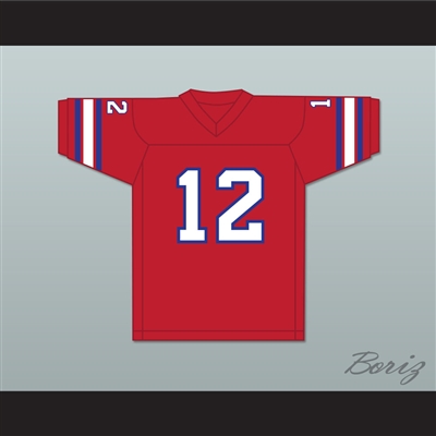 Dreamer Tatum 12 Dallas Red Football Jersey Semi-Tough