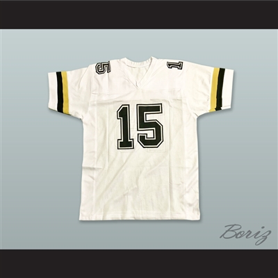 Drew Brees 15 Purdue Boilermakers White Football Jersey