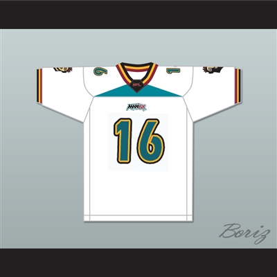 Jim 'Druck' Druckenmiller 16 Memphis Maniax Away Football Jersey
