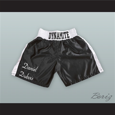 Daniel 'Dynamite' Dubois Black Boxing Shorts