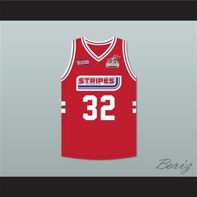 Jermaine Dupri 32 Stripes Basketball Jersey Rock N' Jock All Star Jam 2002