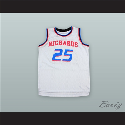 Dwyane Wade 25 Richards High School Bulldogs White Alternate Basketball Jersey