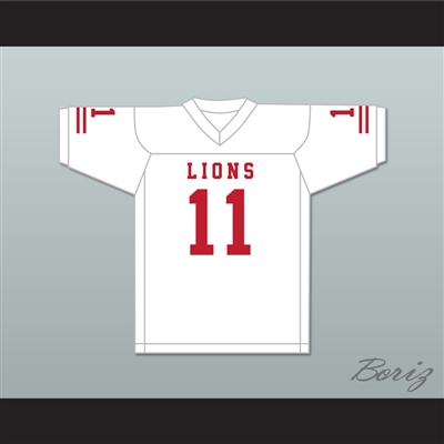 Chad Kelly 11 EMCC Lions White Football Jersey
