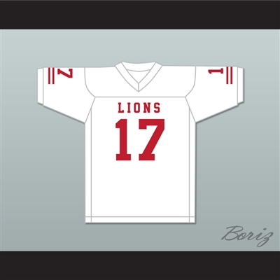 Isiah Wright 17 EMCC Lions White Football Jersey