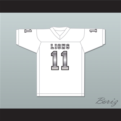 Chad Kelly 11 EMCC Lions White Alternate Football Jersey