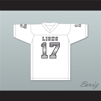 Isiah Wright 17 EMCC Lions White Alternate Football Jersey