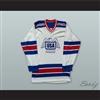 Eagle USA White Hockey Jersey