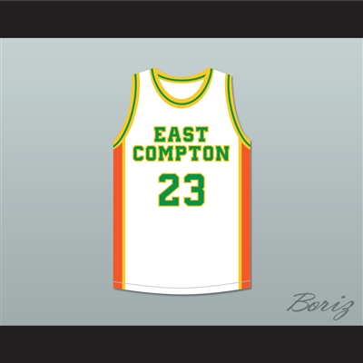 East Compton Clovers White Basketball Jersey