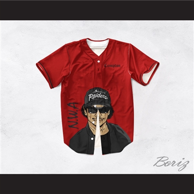 Eazy-E 07 N.W.A. Compton Baseball Jersey Design 5