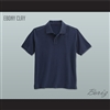 Men's Solid Color Ebony Clay Polo Shirt