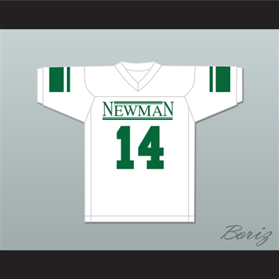 Eli Manning 14 Isidore Newman High School White Football Jersey Version 4