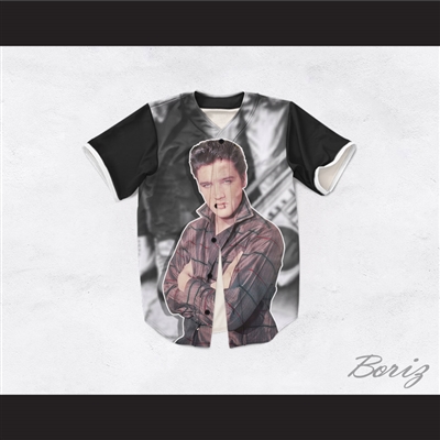 Elvis Presley 1 Boom Box Baseball Jersey