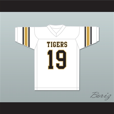 Eric Dickerson 19 Sealy High School Tigers White Football Jersey