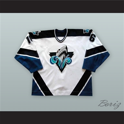 Erick Tremblay 16 Rimouski Oceanic White Hockey Jersey