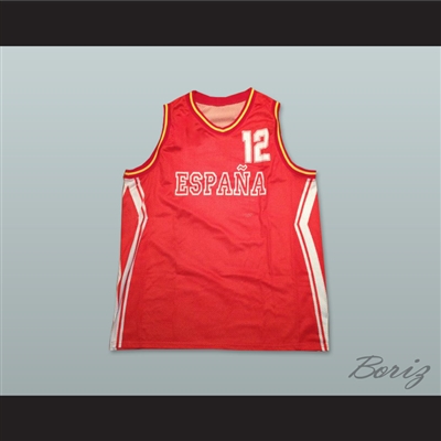 Espana 12 National Team Basketball Jersey