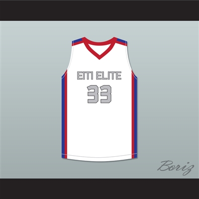 Tacko Fall 33 Each 1 Teach 1 Elite AAU White Basketball Jersey 1