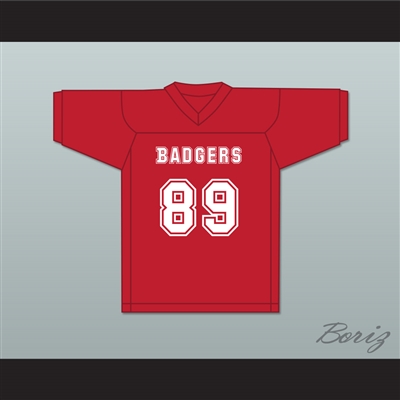 Fat Jack 89 Putnam Badgers High School Red Football Jersey The Turkey Bowl