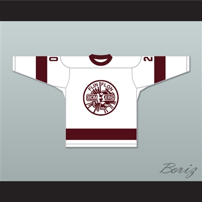 Flin Flon Bombers White Hockey Jersey