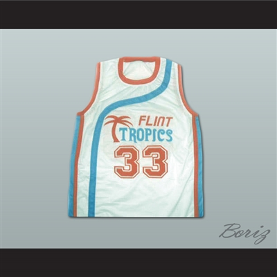 Flint Tropics Jackie Moon Semi Pro Basketball Jersey
