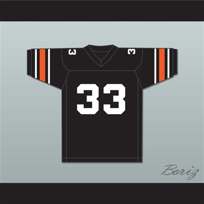 Orc Fogteeth 33 Black Football Jersey