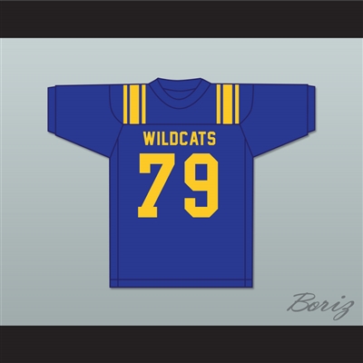 Forrest Gregg 79 Sulphur Springs High School Wildcats Blue Football Jersey 2