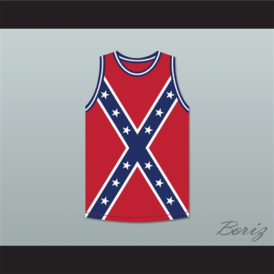 General Nathan Bedford Forrest 62 Forrest's Cavalry Corps Flag Basketball Jersey