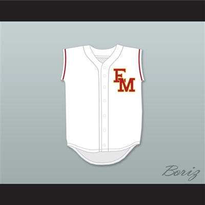 Freddie Freeman 9 El Modena High School Vanguards White Baseball Jersey 1