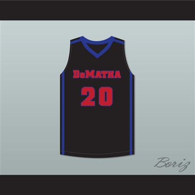 Markelle Fultz 20 DeMatha Catholic High School Stags Black Basketball Jersey