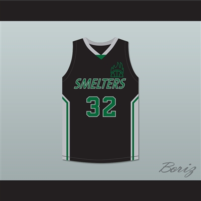 Fuzzy 32 Mt Vernon Junior High School Smelters Basketball Jersey Rebound