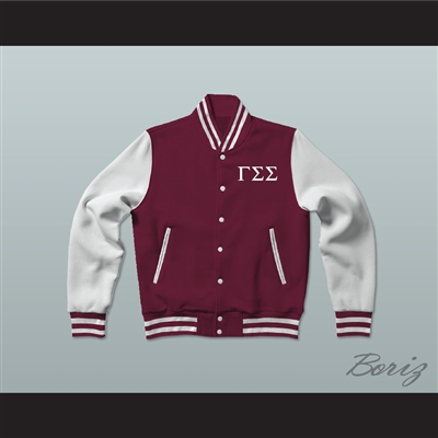 Gamma Sigma Sigma Sorority Varsity Letterman Jacket-Style Sweatshirt