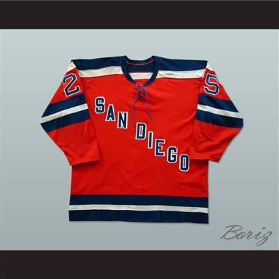 Gene Peacosh San Diego Mariners Hockey Jersey