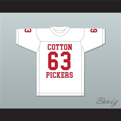 Gene Upshaw 63 Robstown High School Cotton Pickers White Football Jersey 2