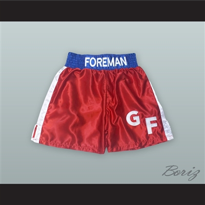 George Foreman Red Boxing Shorts