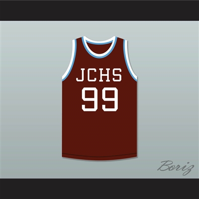 George Mikan 99 Joliet Catholic High School Hilltoppers Brown Basketball Jersey 2