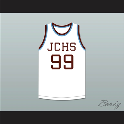 George Mikan 99 Joliet Catholic High School Hilltoppers White Basketball Jersey 2