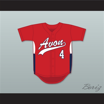 George Springer 4 Avon Old Farms School Winged Beavers Red Baseball Jersey 1
