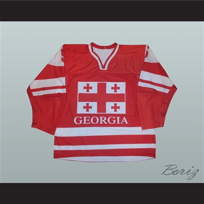 Amiran Gepheridze 5 Georgia International Hockey Jersey