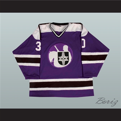 Gerry Cheevers WHA Cleveland Crusaders Hockey Jersey