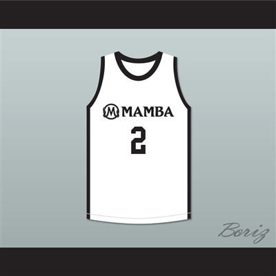Gigi 2 Mamba Ballers White Basketball Jersey