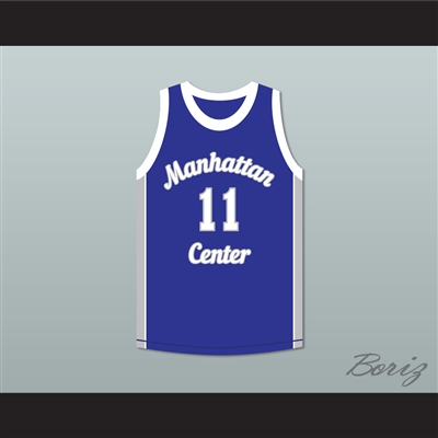 Rapper Cam'ron 11 Manhattan Center Rams Blue Basketball Jersey