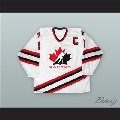 Glenn Anderson 9 Canada White Hockey Jersey