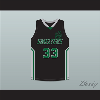 Goggles 33 Mt Vernon Junior High School Smelters Basketball Jersey Rebound