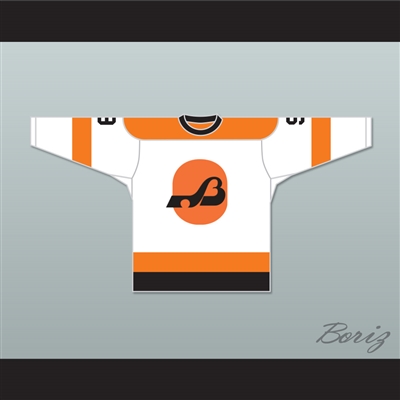 WHA 1974-75 Baltimore Blades Goldie Goldthorpe 9 Home Hockey Jersey
