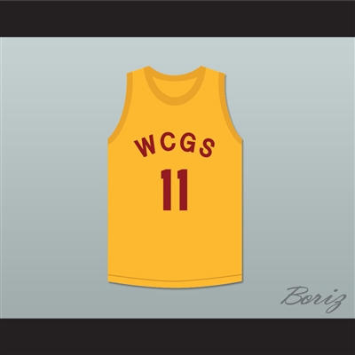 Milton 'Goo' Berry 11 Westlake Charlotte Grammar School Basketball Jersey My Brother and Me