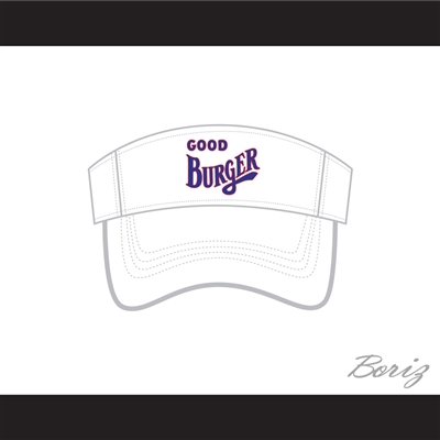 Good Burger White Baseball Visor Hat 1