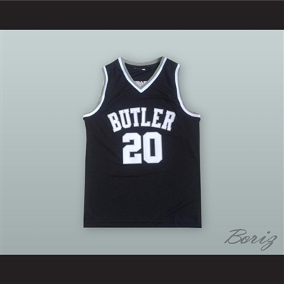 Gordon Hayward 20 Butler Black Basketball Jersey