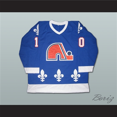 Guy LaFleur 10 Quebec Nordiques Hockey Jersey