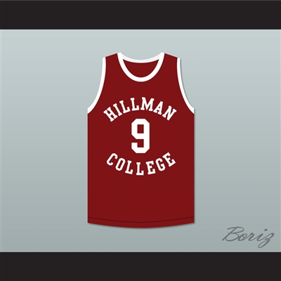 Kadeem Hardison Dwayne Wayne 9 Hillman College Maroon Basketball Jersey A Different World