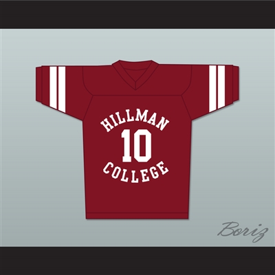 Ronald 'Ron' Johnson 10 Hillman College Maroon Football Jersey A Different World