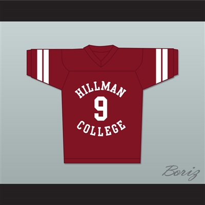 Dwayne Wayne 9 Hillman College Maroon Football Jersey A Different World